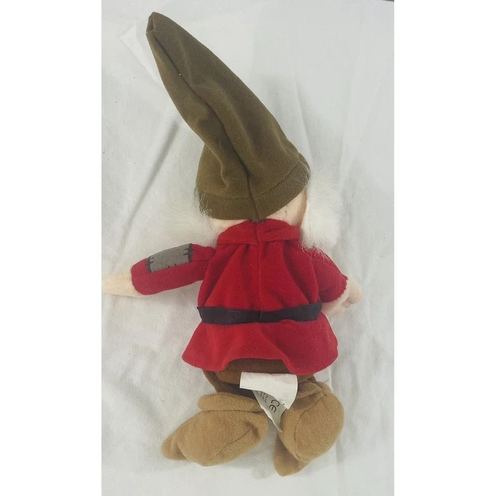 Disney Store Grumpy Plush Toy Snow White & Seven Dwarfs Stuffed Animal 10 1/2
